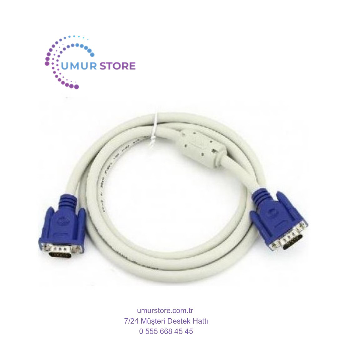 1.5M Vga Monitör Ekran Kablosu 15 Pin 1.5M Vga Monitör Ekran Kablosu 15 Pin