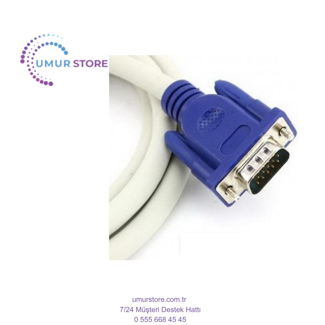 1.5M Vga Monitör Ekran Kablosu 15 Pin 1.5M Vga Monitör Ekran Kablosu 15 Pin
