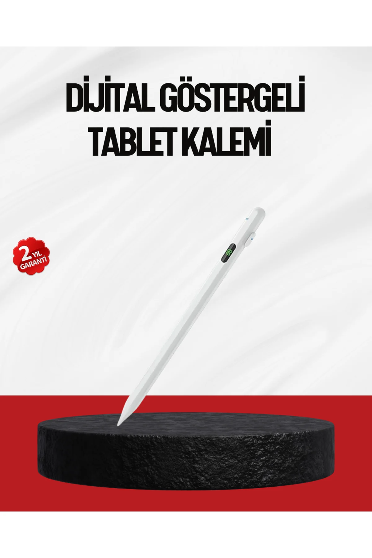 1.5mm Hassas Uçlu iPad Kalemi Şarjlı Type-C Ultra Hassas Stylus P