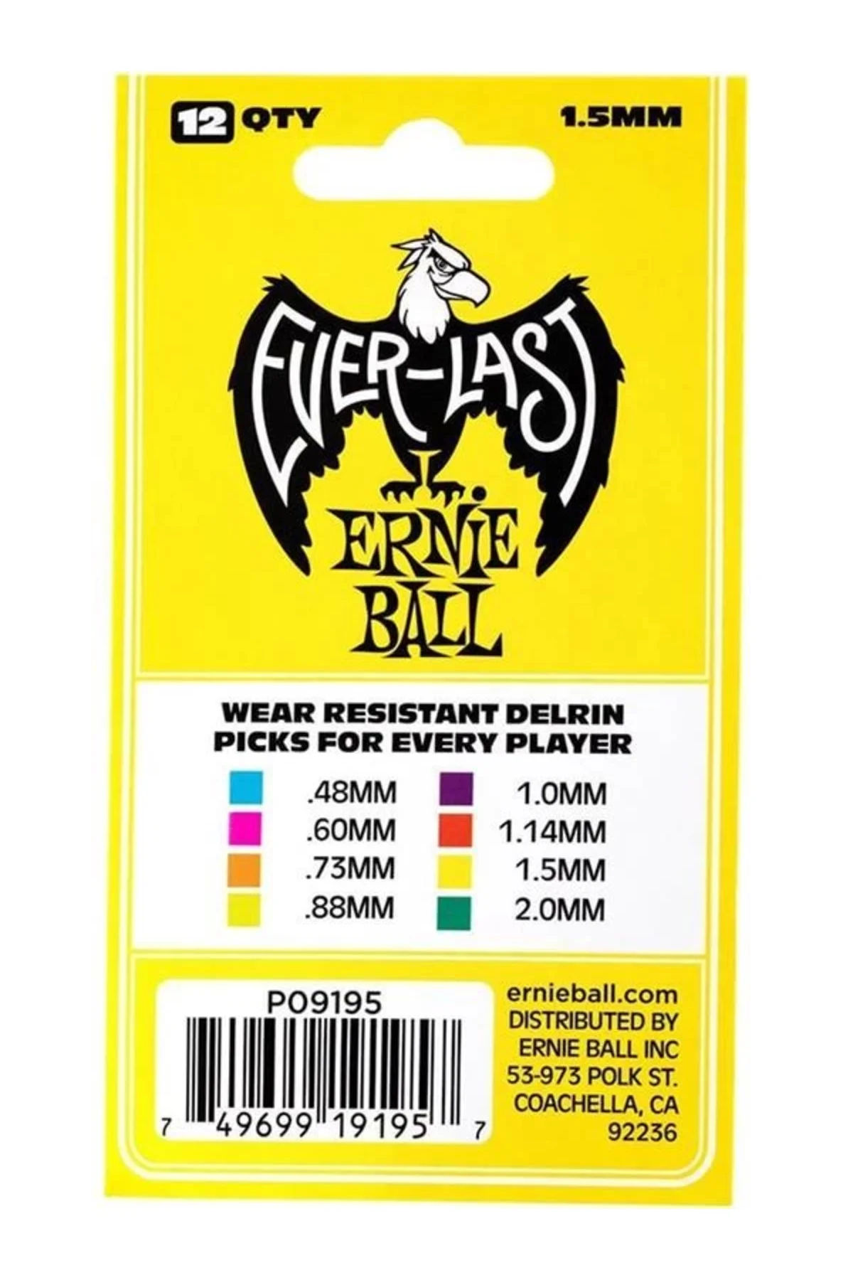 1.5Mm Sarı Everlast Seçtikleri 12'Li Paket