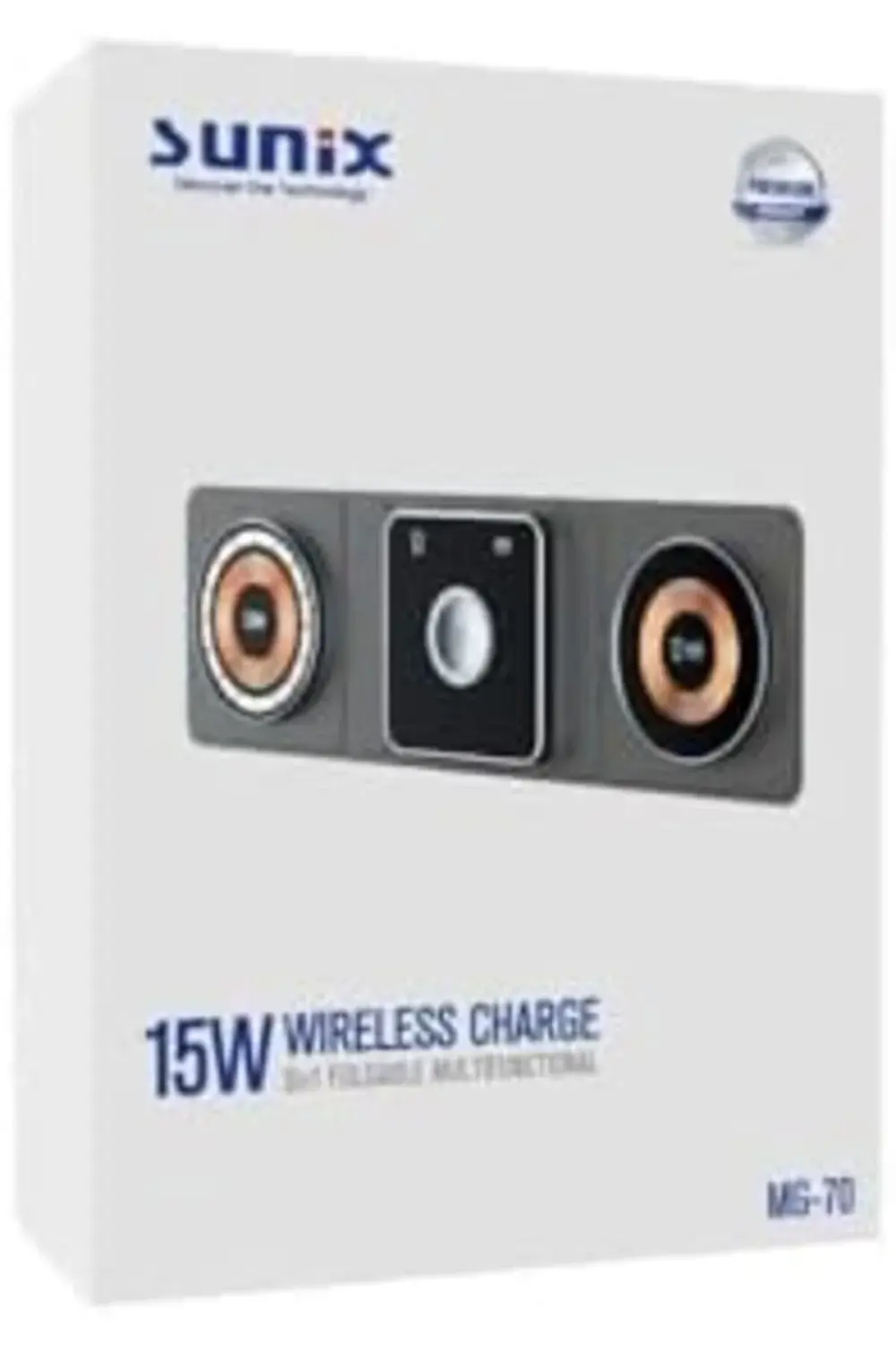 15W 3in1 Kablosuz Şarj Standı MG-70 395519