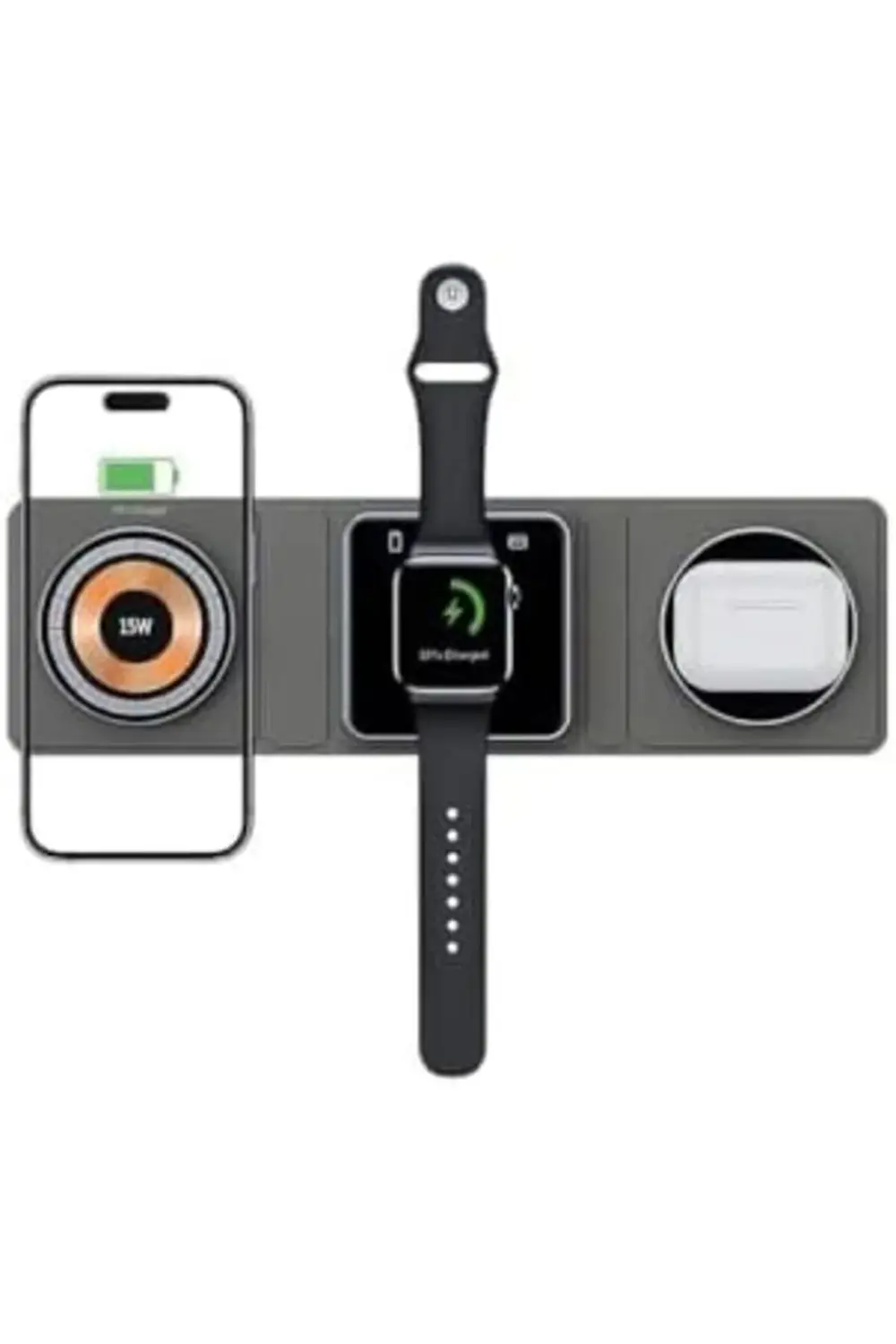 15W 3in1 Kablosuz Şarj Standı MG-70 395519