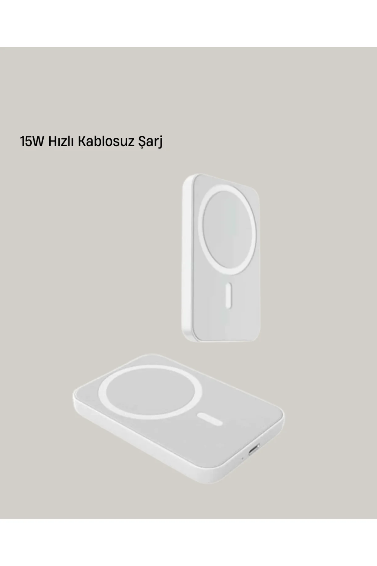15W Araç Telefon Tutucu Kablosuz Hızlı Şarj Özellikli