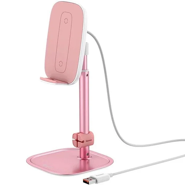 15W Kablosuz Hızlı Şarjlı Masaüstü Telefon Tutucu Standı – Dikey/Yatay Kullanım