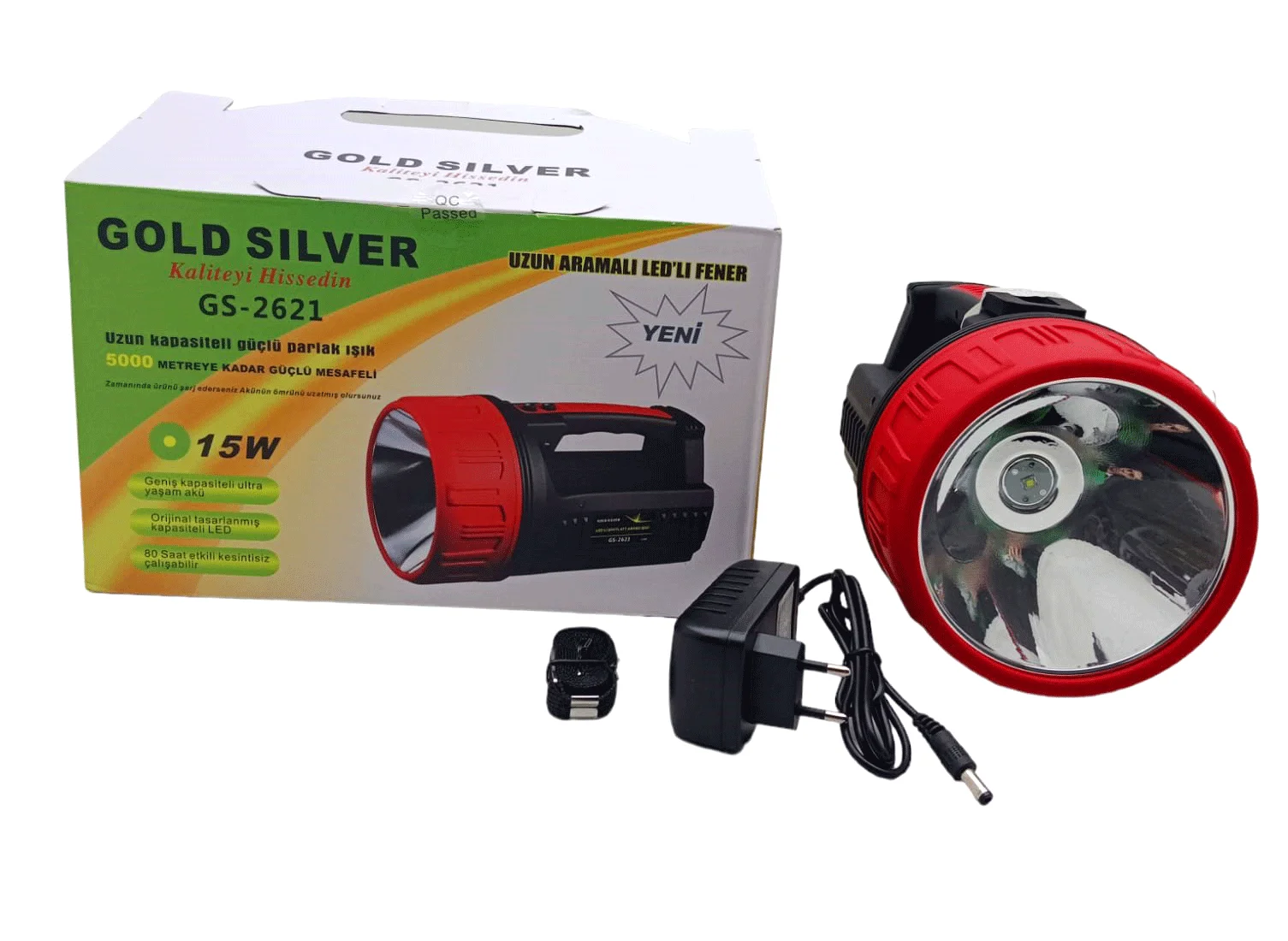 15w Led 2in1 Uzun Aramalı Adaptör Şarjlı El Feneri Projektör Bx40 Fiyatı, Yorumları ve Özellikleri