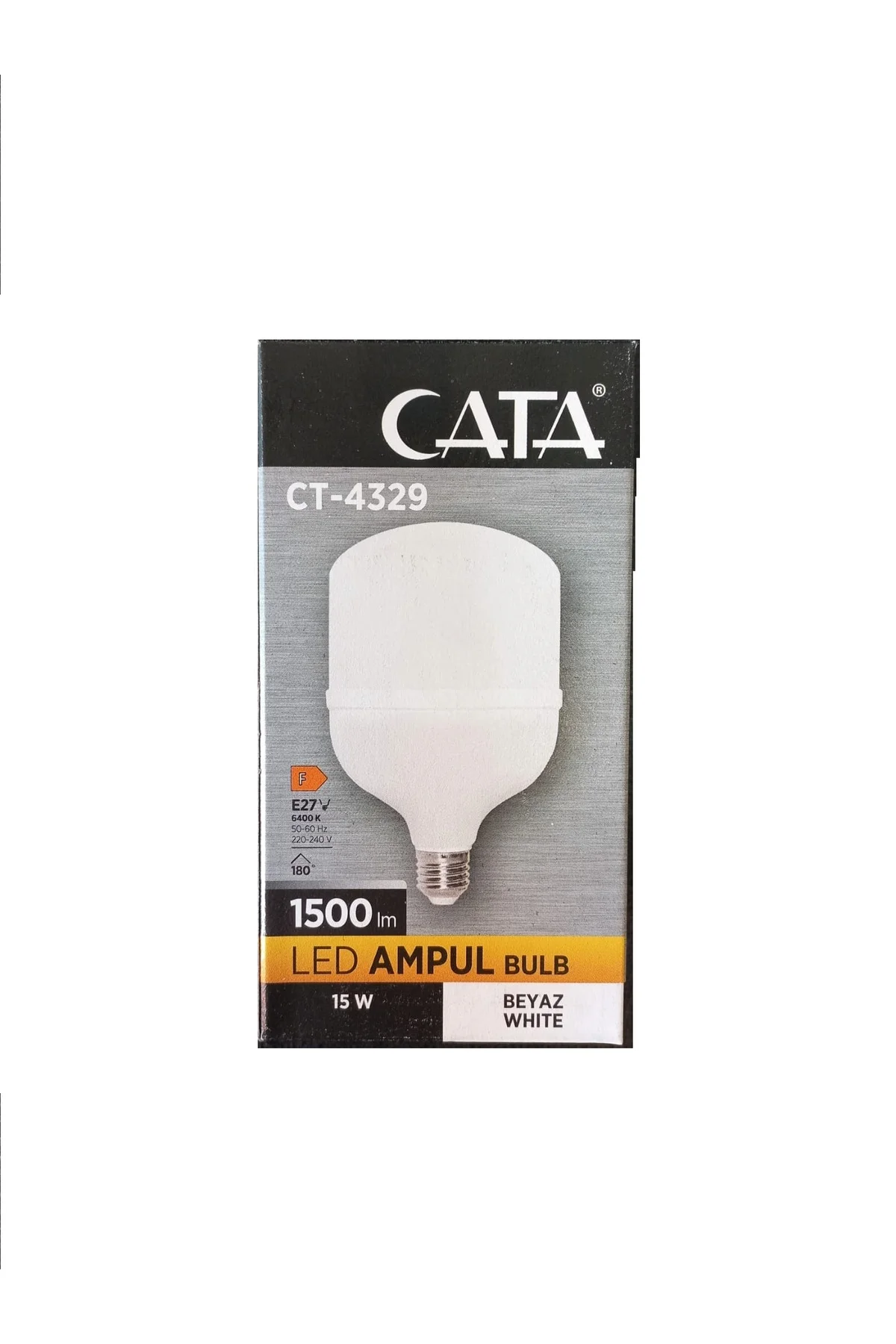15W TORCH LED AMPUL 6400 K E27 CT-4329 10 ADET - Görsel 3