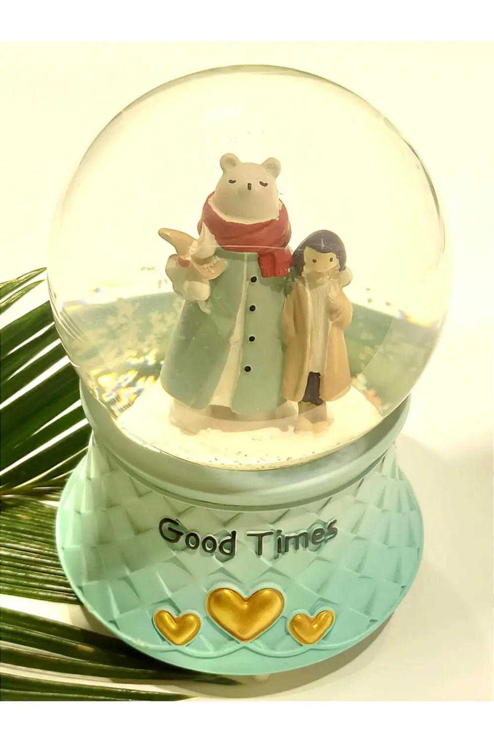 15x10 Lüks Renkli Figürlü Gösterişli Kar Küre