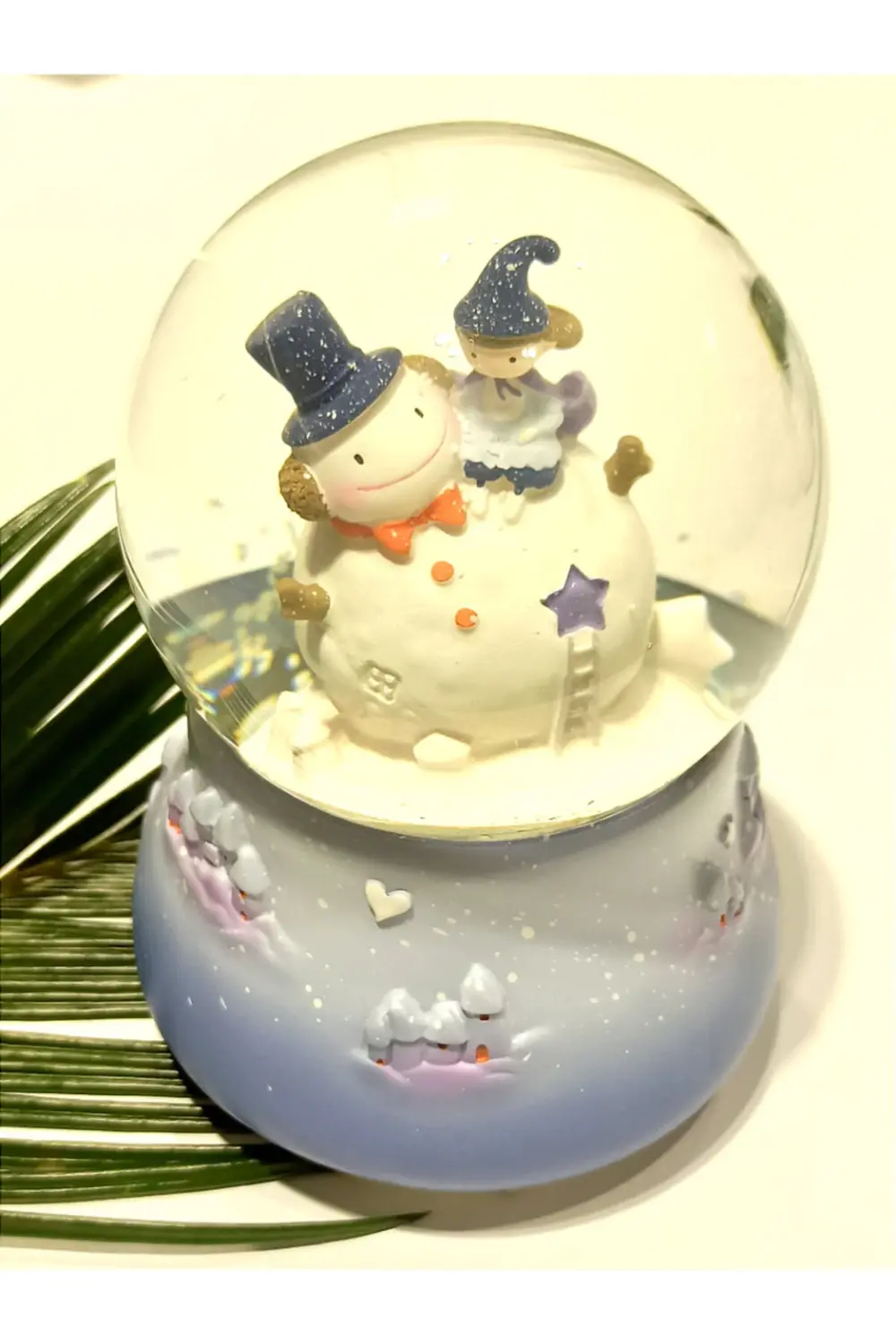 15x10 Lüks Renkli Figürlü Gösterişli Kar Küre
