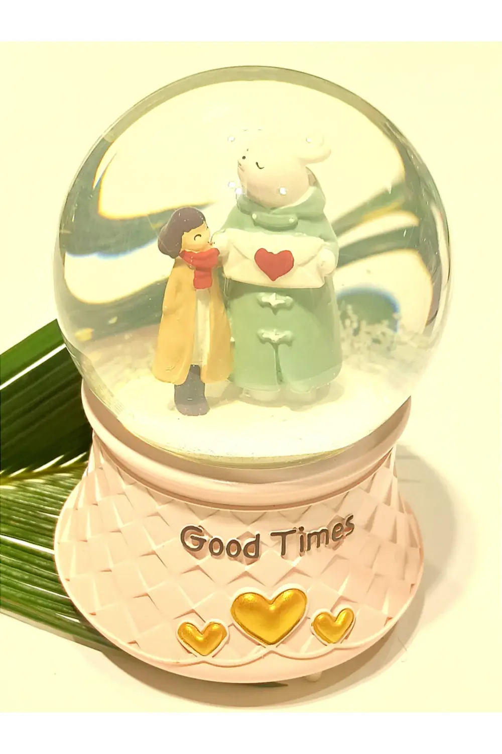 15x10 Lüks Renkli Figürlü Gösterişli Kar Küre