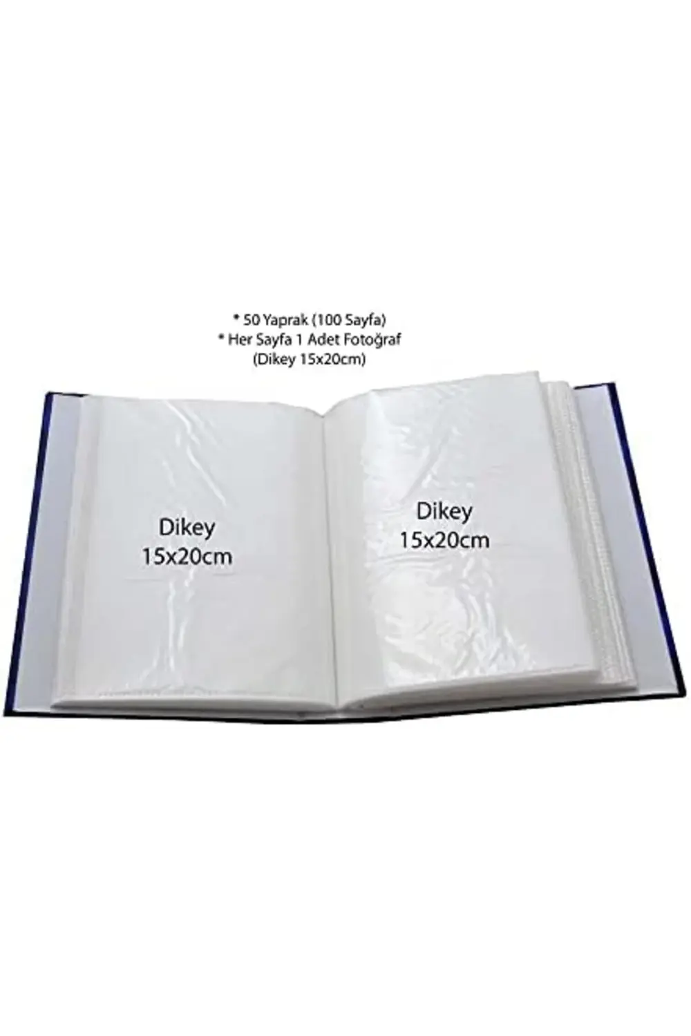15x21cm 100 Fotoğraf Kapasiteli Ciltbezli Lüks Fotoğraf Albümü 68