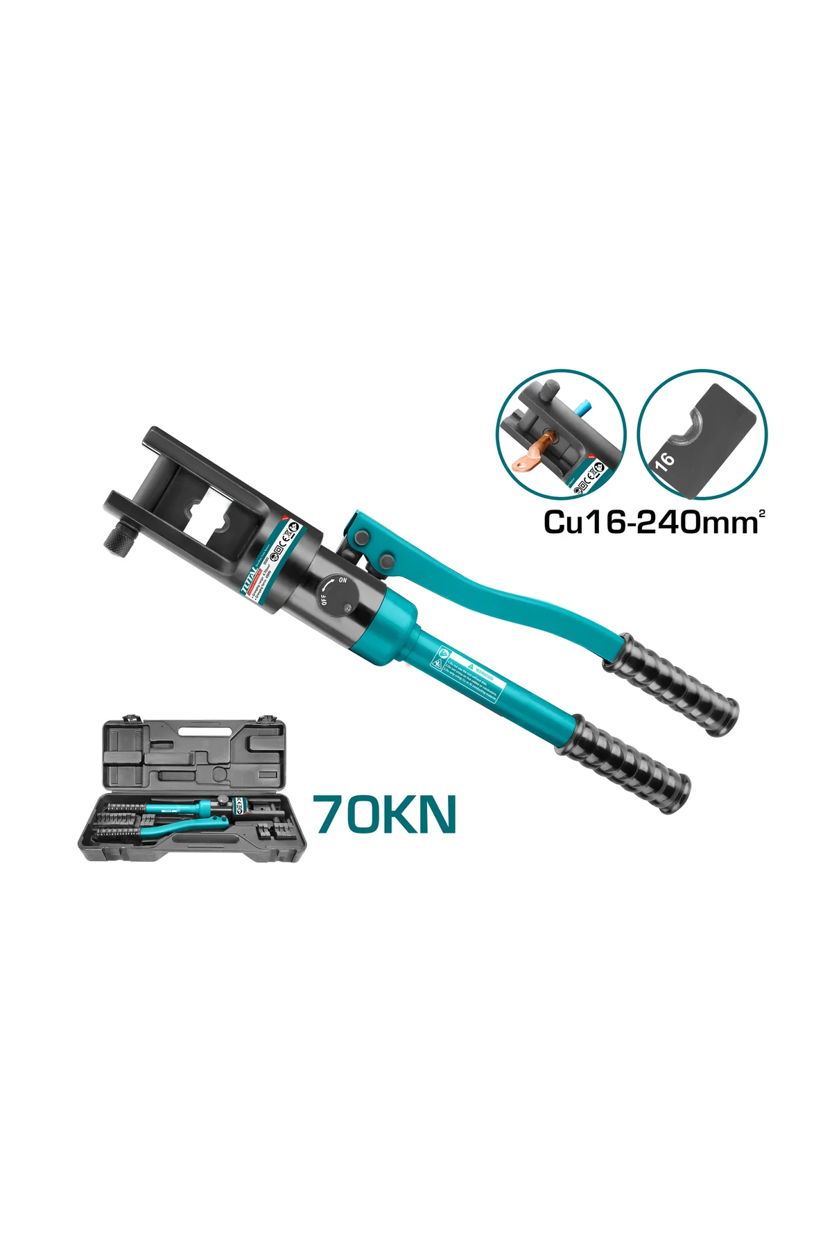 16-300 mm2 70 KN Hidrolik Pabuç Sıkma Pensesi Yüksek Kalite THCT0240 NMS HIRDAVAT Fiyatı, Yorumları ve Özellikleri