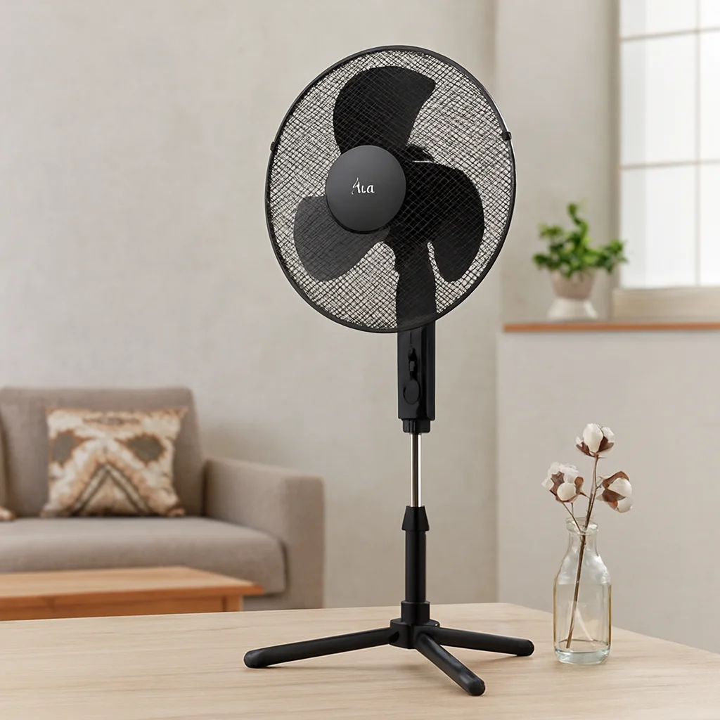 16\" (41 cm) Teleskopik Katlanır Ayaklı Vantilatör - Metal Kafes, 3 Kademe Fiyatı, Yorumları ve Özellikleri