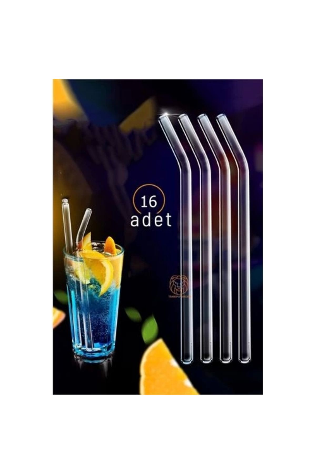 16 Adet Cam Pipet 718892 Toptan Paket