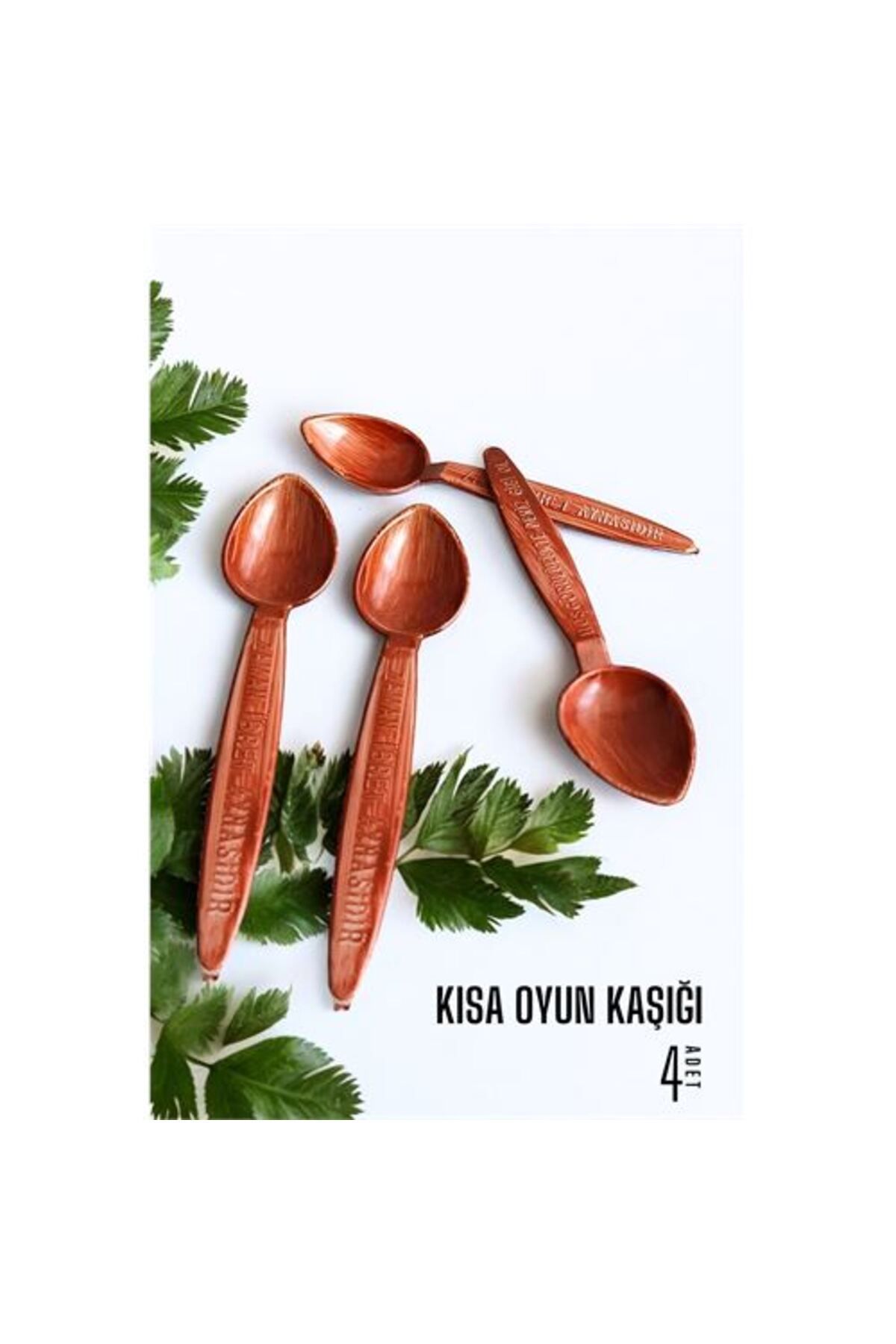 Modacar 16 Adet İnce Küçük Oyun Kaşiği 714520 Toptan Paket