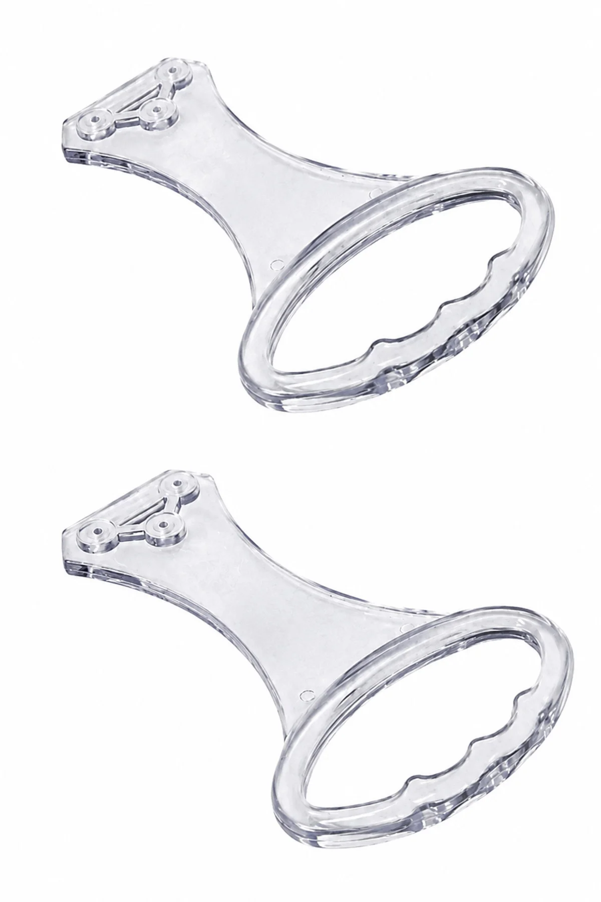 16 Adet Şeffaf Baza Kulpu – Ergonomik Kavramalı Dayanıklı Plastik Baza Kaldırma Kulpu – 3 Nokta Montajlı Şeffaf Mobilya Tutacağı 16 Adet Şeffaf Baza Kulpu – Ergonomik Kavramalı Dayanıklı Plastik Baza Kaldırma Kulpu – 3 Nokta Montajlı Şeffaf Mobilya Tutacağı - Görsel 4