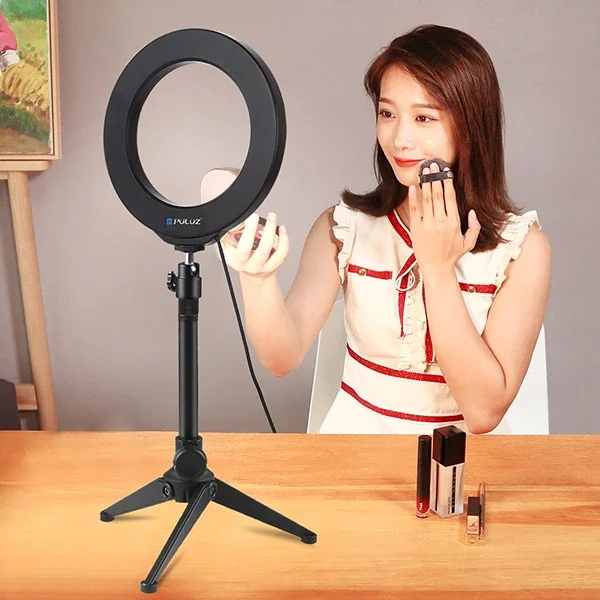 16 cm LED Halka Işık + Tripod - Canlı Yayın & TikTok Makyaj Seti Fiyatı, Yorumları ve Özellikleri