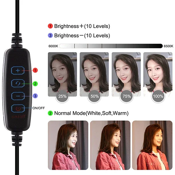 16 cm LED Halka Işık + Tripod - Canlı Yayın & TikTok Makyaj Seti Fiyatı, Yorumları ve Özellikleri