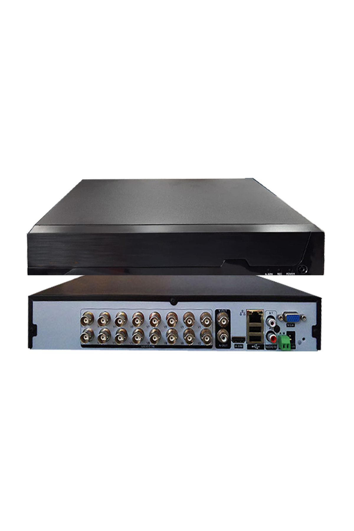 16 Kanal H265 Sıkıştırma 1080n Kayıt Hıbrıt Araç, Insan, Yüz Algı