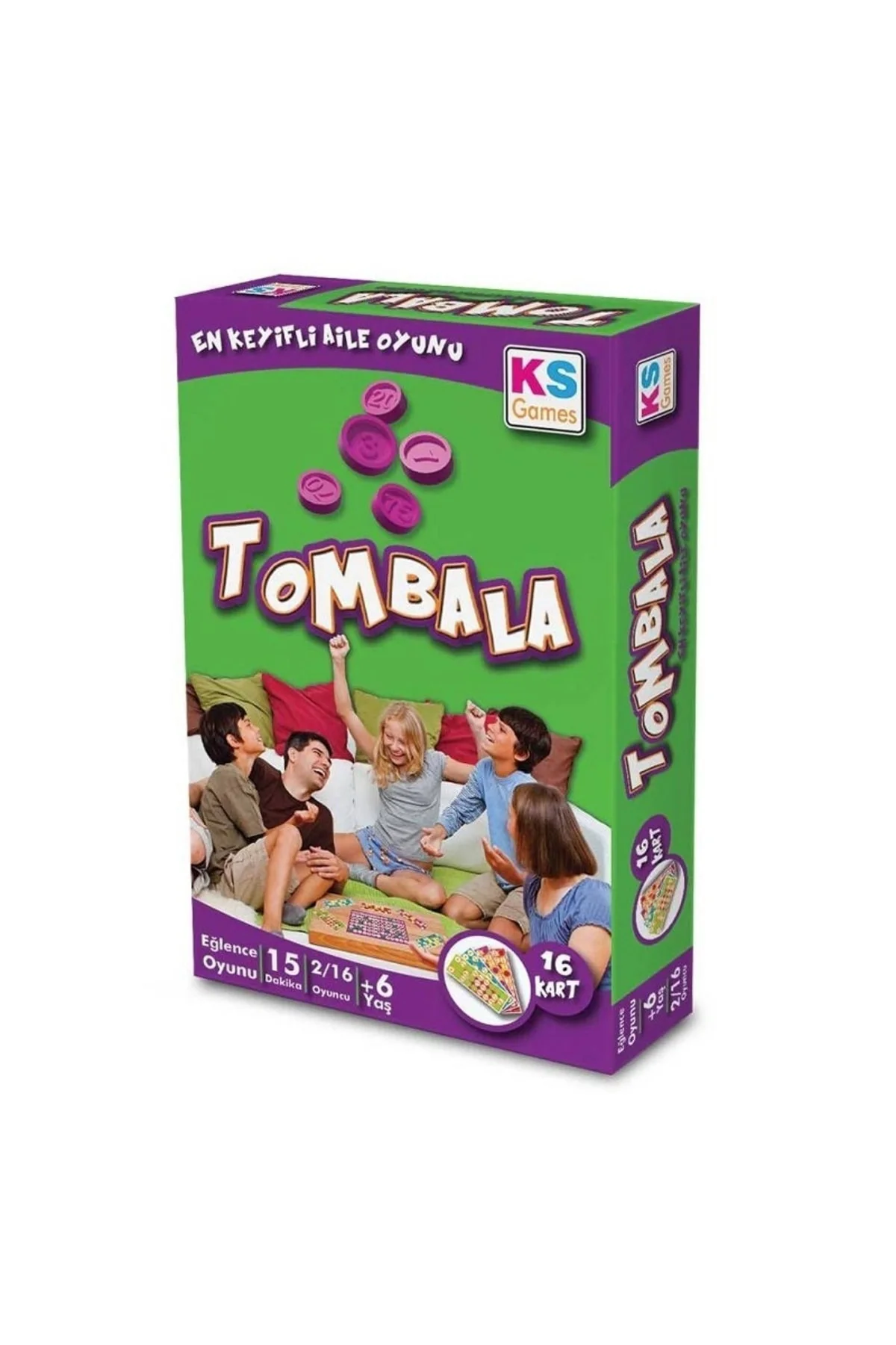 16 Kartlı Tombala 1.kalite Tombala Oyunu Yılbaşı Gecesi Oyunları 