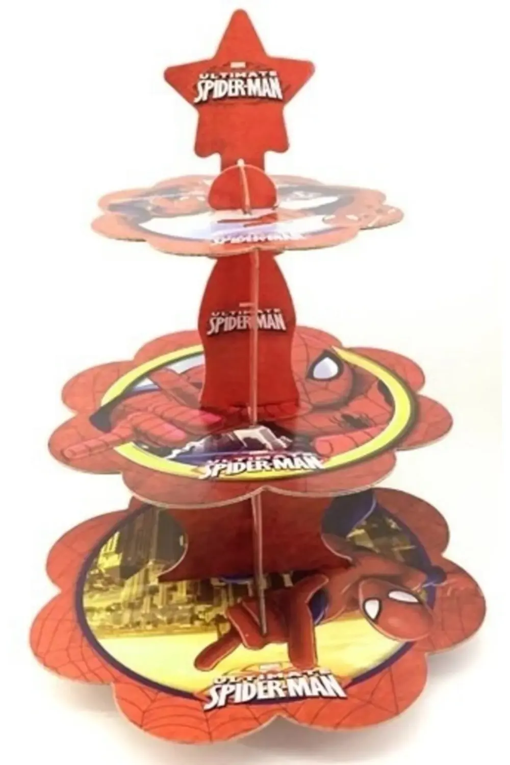 Spiderman 16 Kişilik Örümcek Adam Doğum Günü Parti Malzemeleri Seti