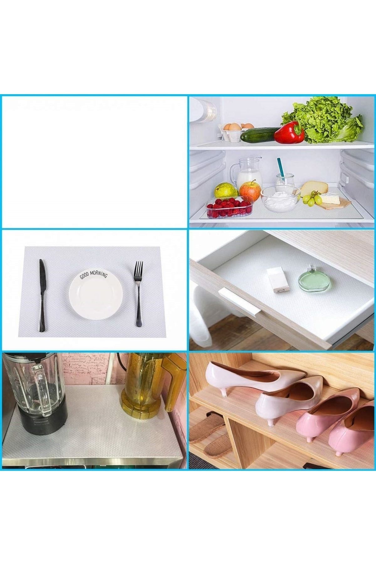 Homecare 1.6 M2 Çekmece Dolap İçi Şeffaf Kaydirmaz 715458 Homecare 1.6 M2 Çekmece Dolap İçi Şeffaf Kaydirmaz 715458