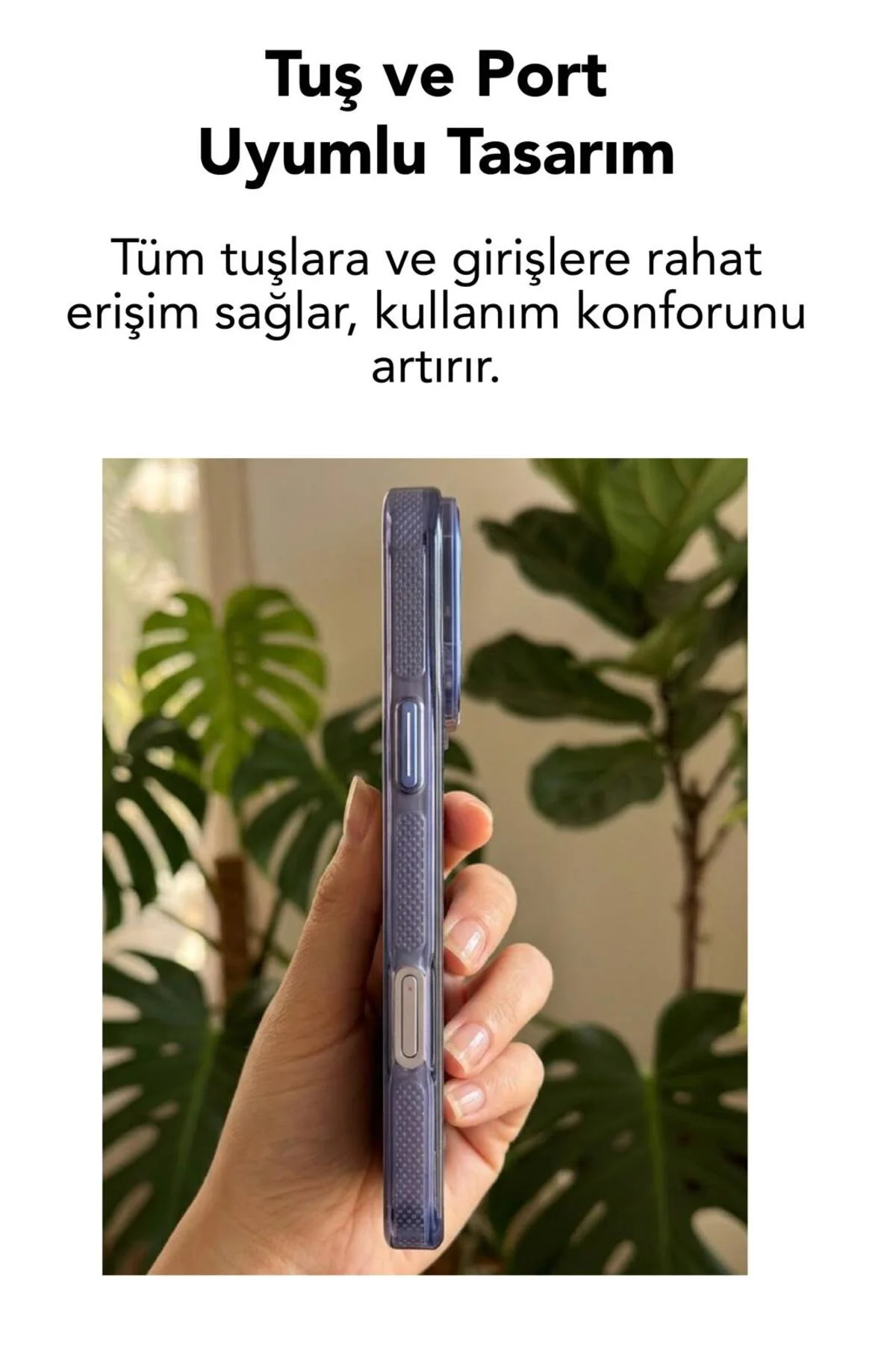 16 Pro Max Uyumlu Premium Magsafe Kapak Renkli Metal Tuş Metal Ka