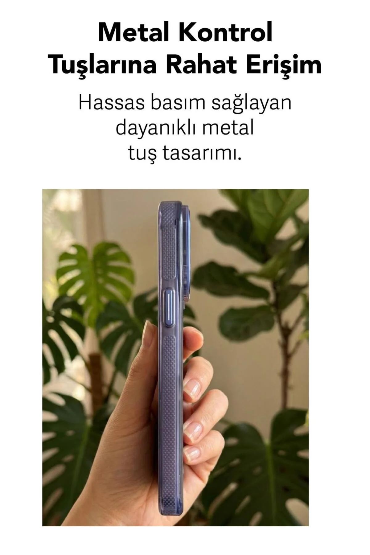 16 Pro Uyumlu Premium Magsafe Kapak Renkli Metal Tuş Metal Kamera Çerçeve Hoparlör Filtreli
