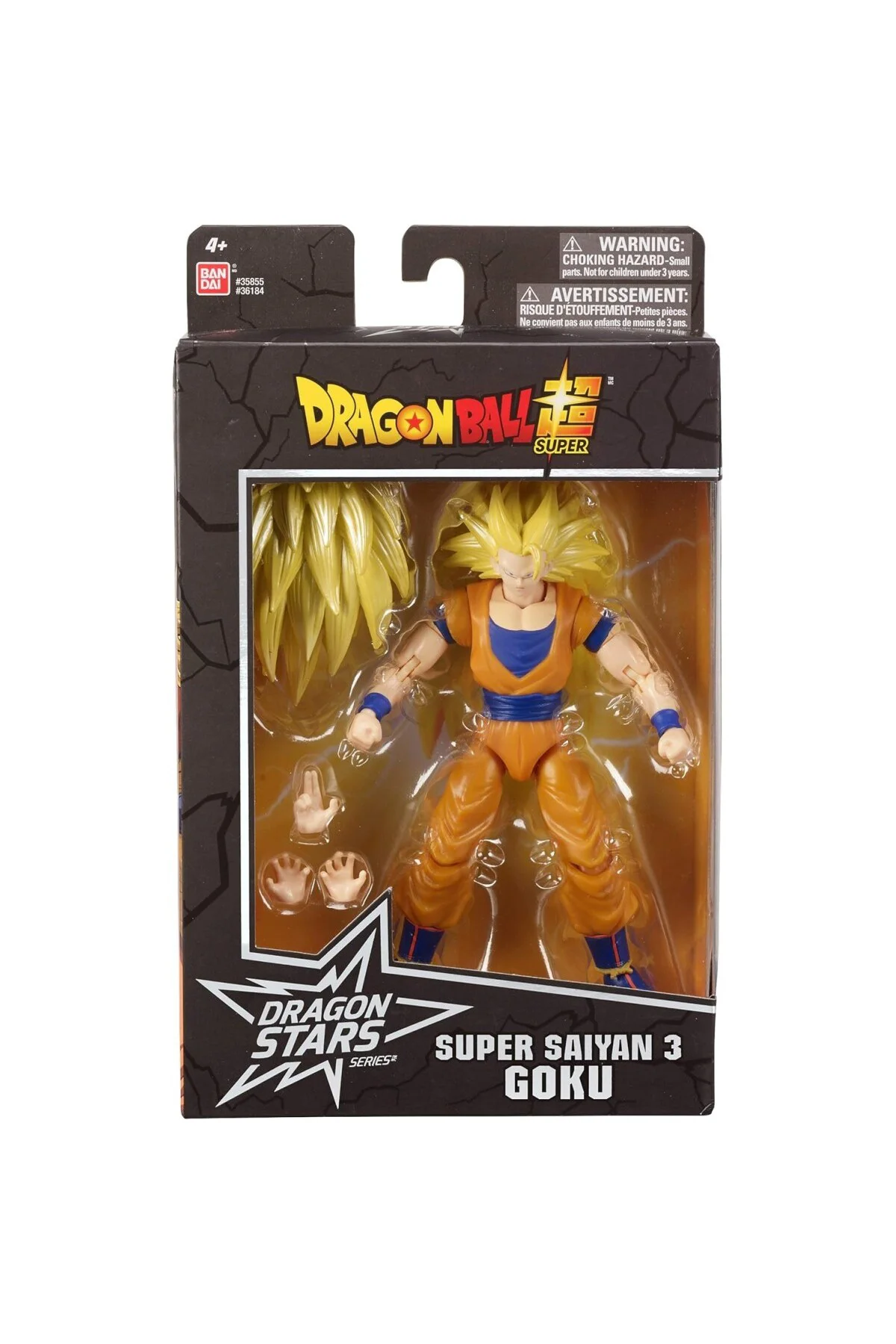 16 Santimetre Dragon Ball Super Saiyan 3 Goku Poz Verilebilir Figür - Dragon Stars