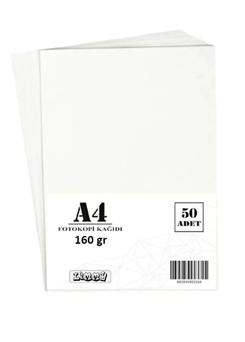 160 gr/m A4 Kağıdı Fotokopi Kağıdı - 50 Adet