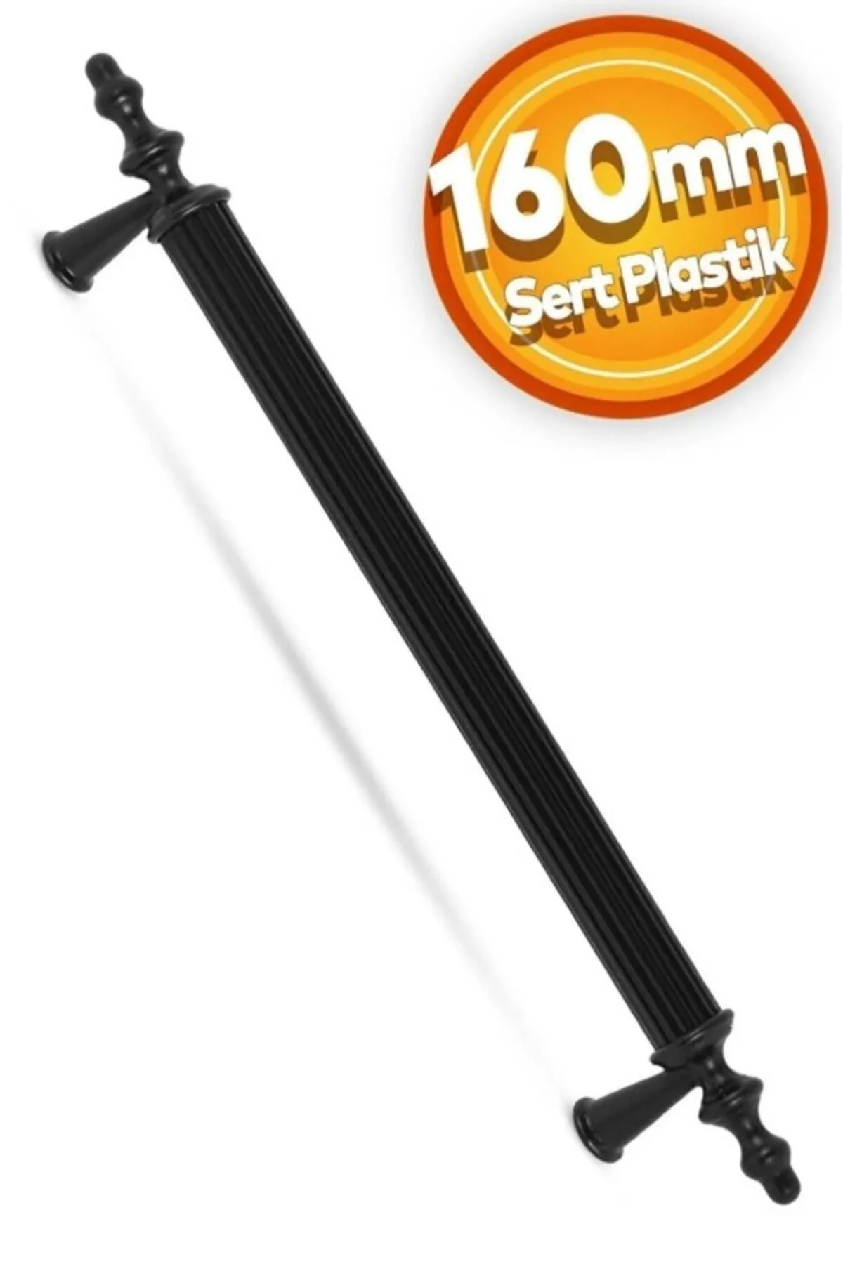 160 Mm Mat Siyah Çekmece Dolap Mobilya Kulpu Polimer Sert Plastik 160kumru siyah Fiyatı, Yorumları ve Özellikleri