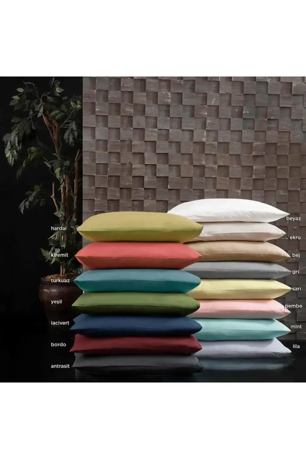 160 X 200 Cm Çift Kişilik Bej Fitted Çarşaf Seti