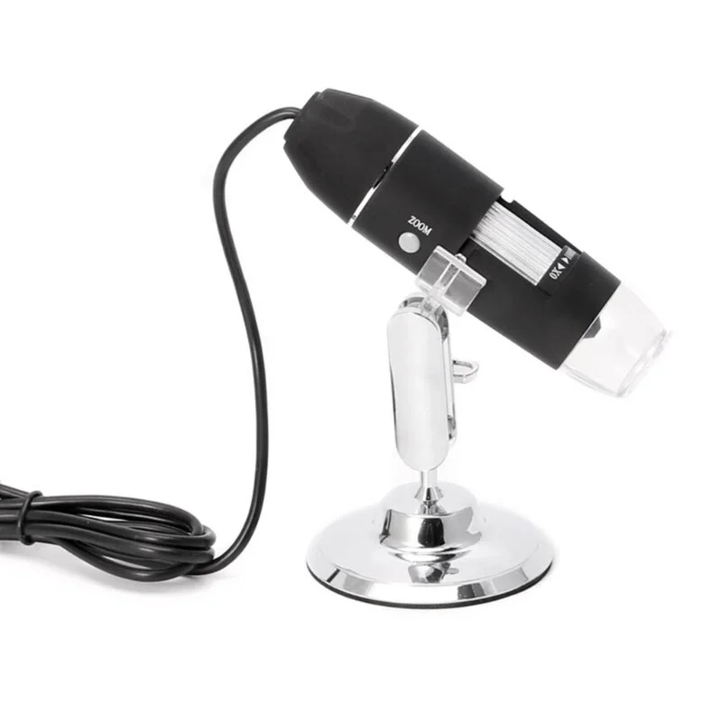 1600x Usb Dijital Mikroskop Kamera Endoskop 8led Büyüteç Metal Standı - Görsel 2