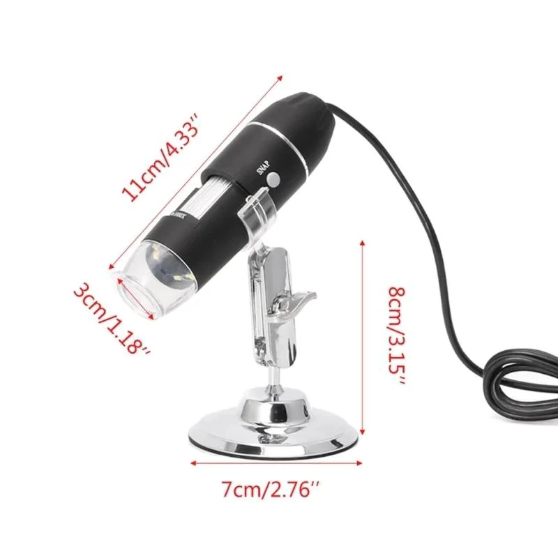 1600x USB Dijital Mikroskop - 8 LED Aydınlatmalı Metal Standlı Endoskop Fiyatı, Yorumları ve Özellikleri