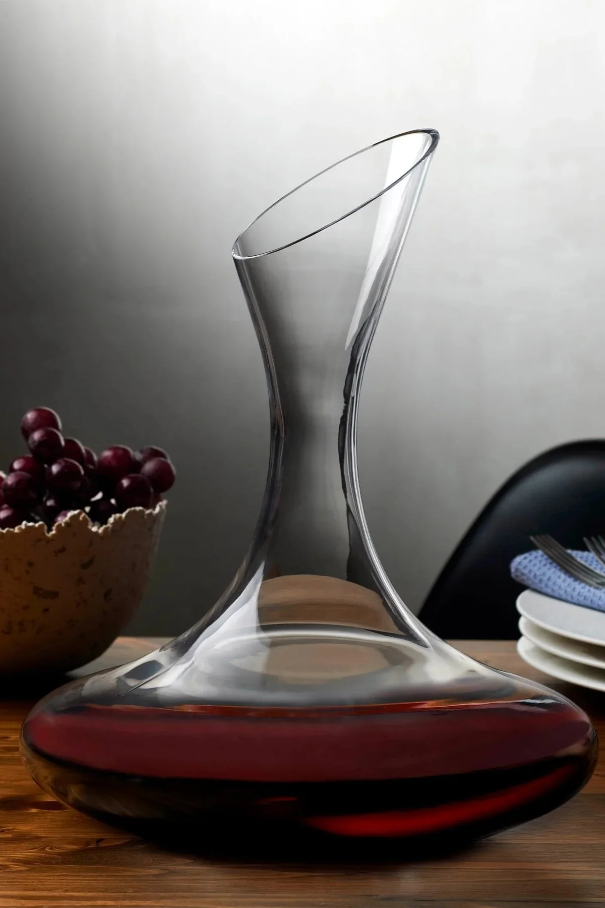 16025 Oxygen Serisi Kristal Şarap Karafı 1750cc