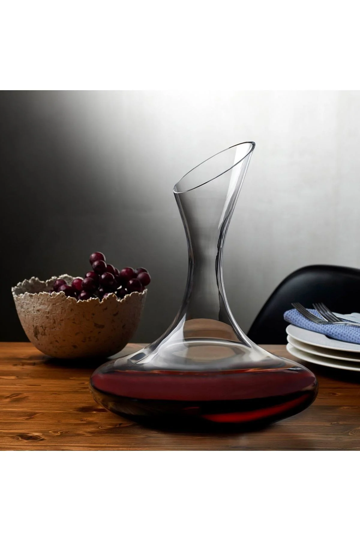 16025 Oxygen Serisi Kristal Şarap Karafı 1750cc