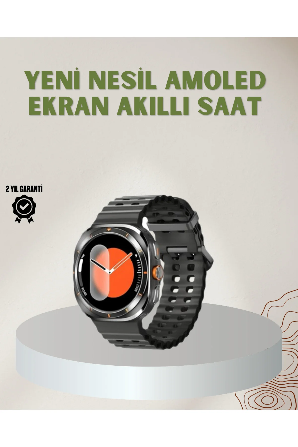 1.62 İnç Akıllı Saat Arama Özellikli Sağlık Ve Spor Takibi