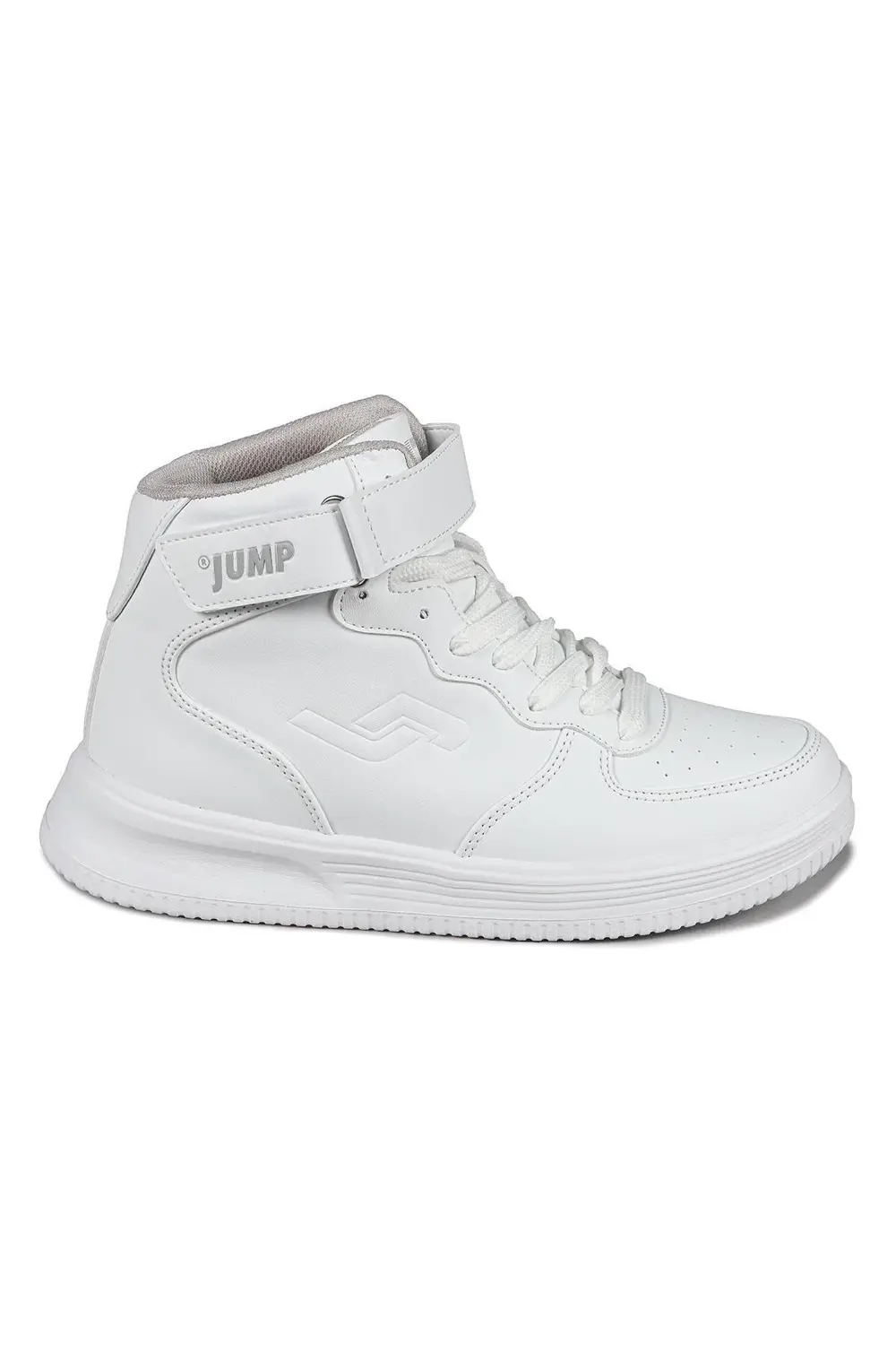 16308 Yüksek Bilekli Beyaz Kadın Sneaker Günlük Spor Ayakkabı