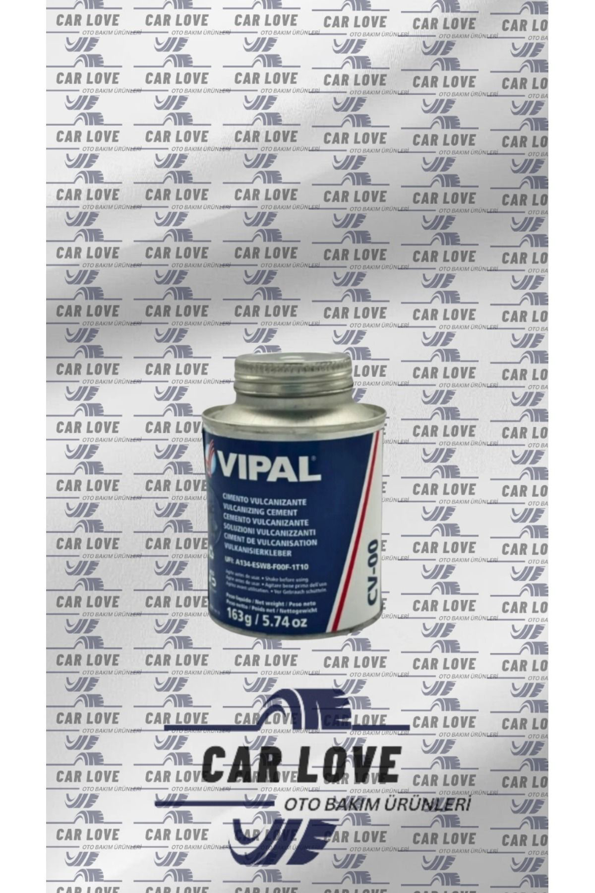 Vipal 163G Lastik Tamir Yama Solüsyonu Firçali 