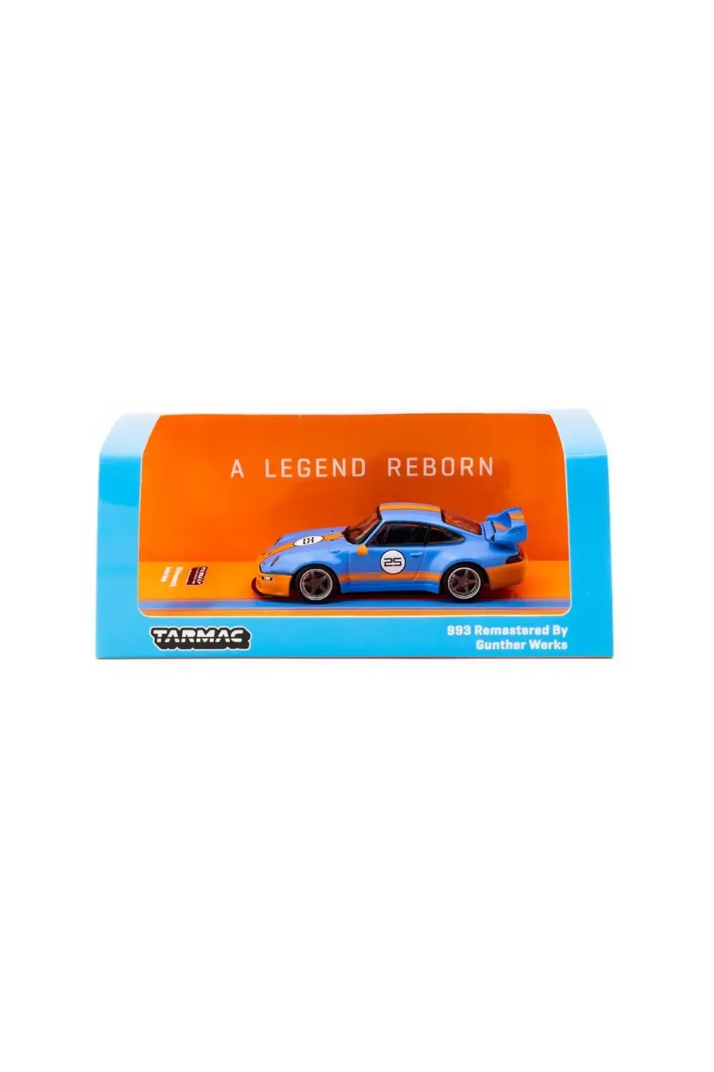 1/64 993 Remastered By Gunther Werks Blue / Orange - HOBBY64