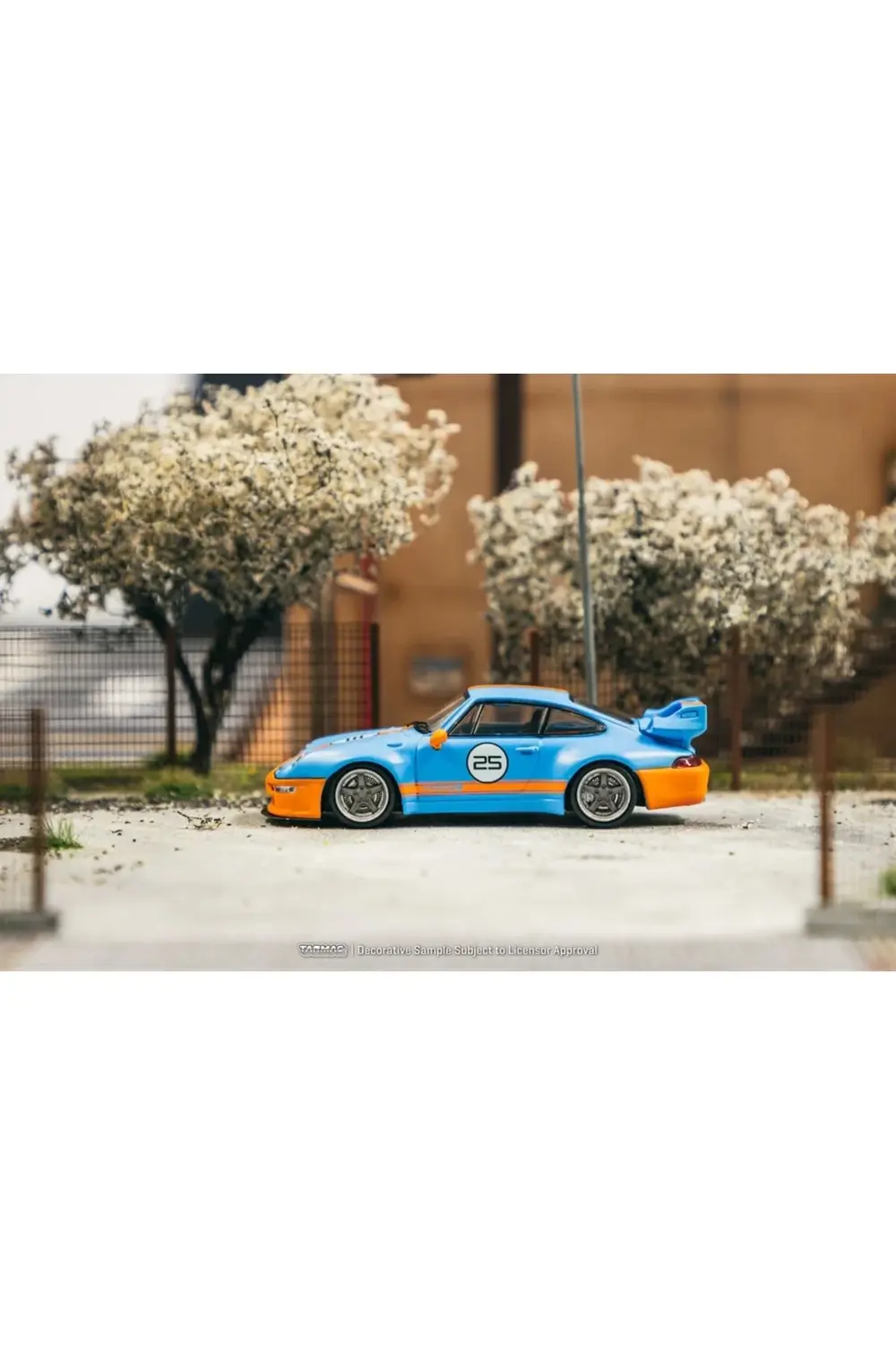 1/64 993 Remastered By Gunther Werks Blue / Orange - HOBBY64