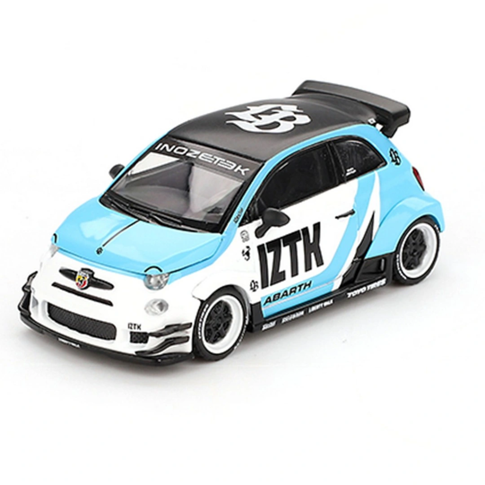1/64 Abarth 595 LB-WORKS x Abas Works IZTK Model Araç