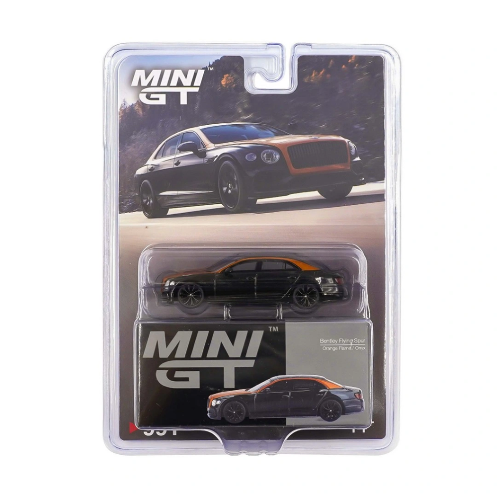 1/64 Bentley Flying Spur Orange Flame / Onyx - Blister Paket 1/64 Bentley Flying Spur Orange Flame / Onyx - Blister Paket