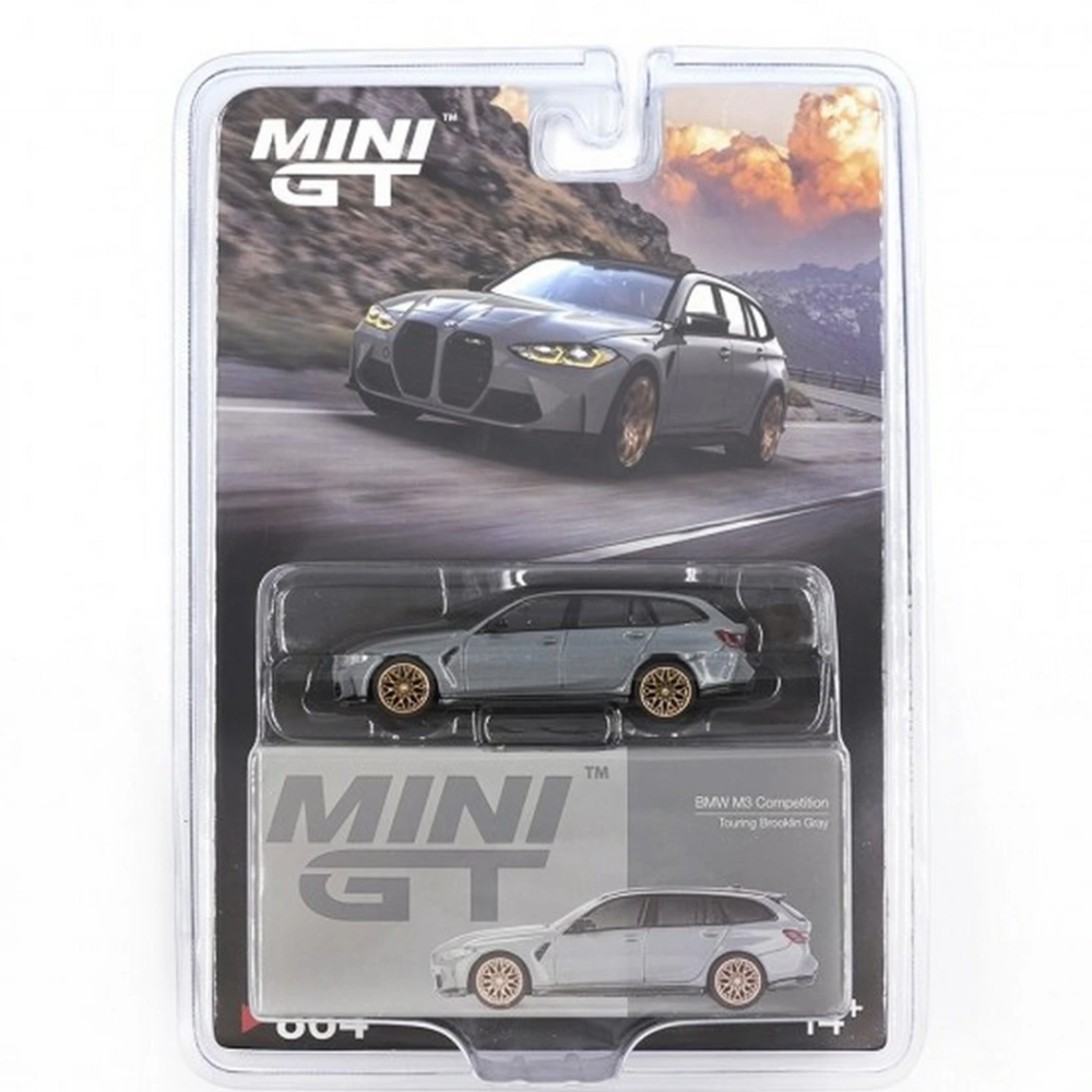 1/64 BMW M3 Competition Touring Brooklin Gray Model Araç 1/64 BMW M3 Competition Touring Brooklin Gray Model Araç