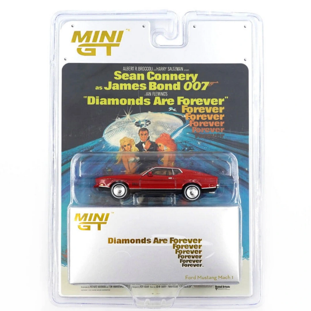 1/64 Ford Mustang Mach 1 "Diamonds Are Forever" / English - Blist