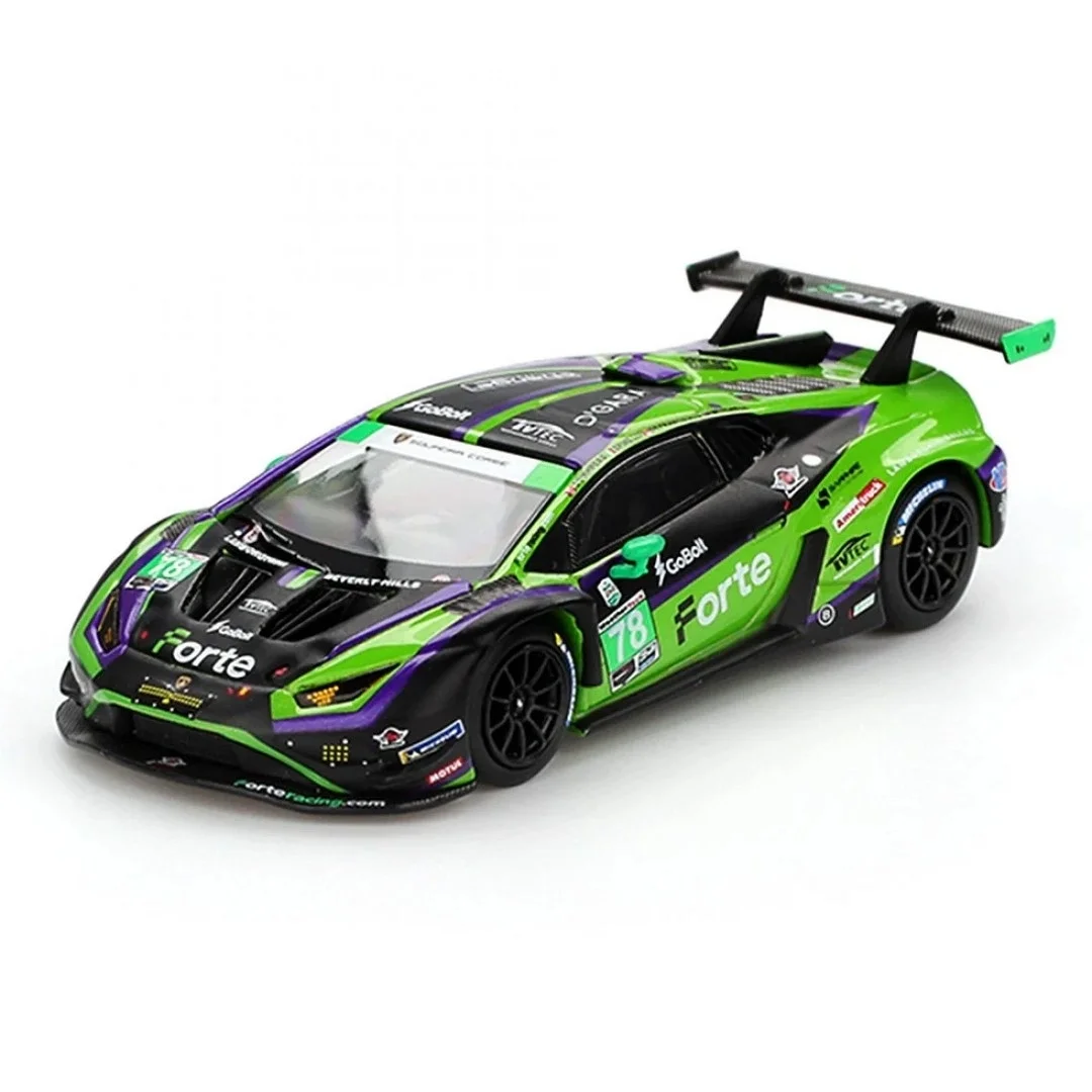 1/64 Lamborghini Huracán GT3 EVO2 Forte Racing 2024 IMSA Daytona 24 Hrs - Blister Paket