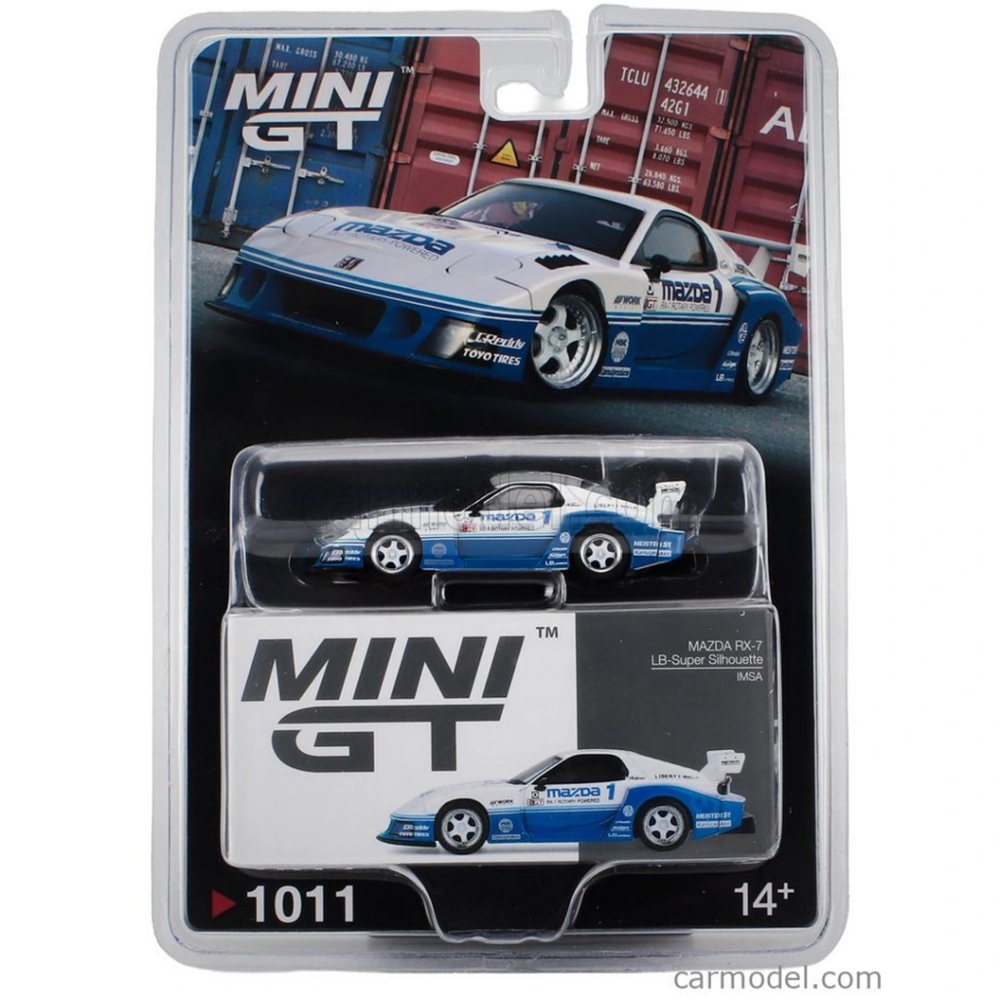 1/64 Mazda RX7 LB Super Silhoutte IMSA Model Araç 1/64 Mazda RX7 LB Super Silhoutte IMSA Model Araç