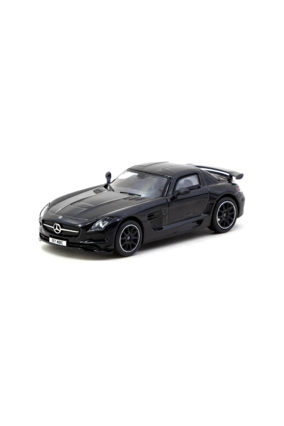 1/64 Mercedes-Benz SLS AMG Coupé Black Series Black Metallic - Singapore Special Edition
