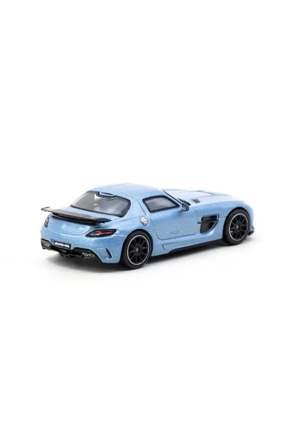 1/64 Mercedes-Benz SLS AMG Coupé Black Series Matte Blue - GLOBAL