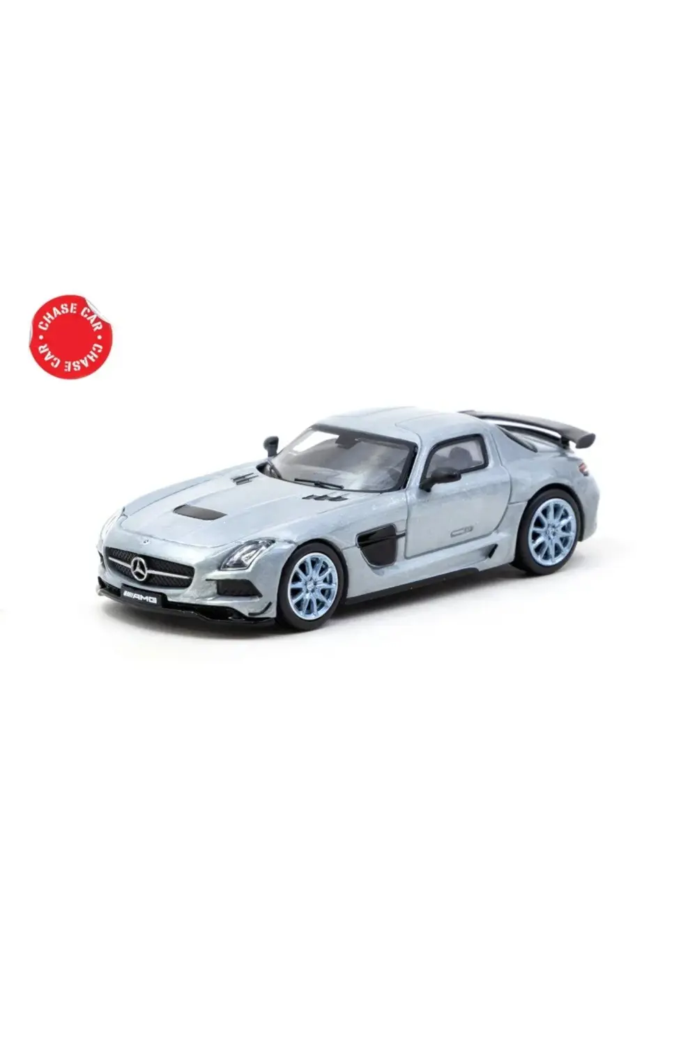 1/64 Mercedes-Benz SLS AMG Coupé Black Series Matte Blue - GLOBAL
