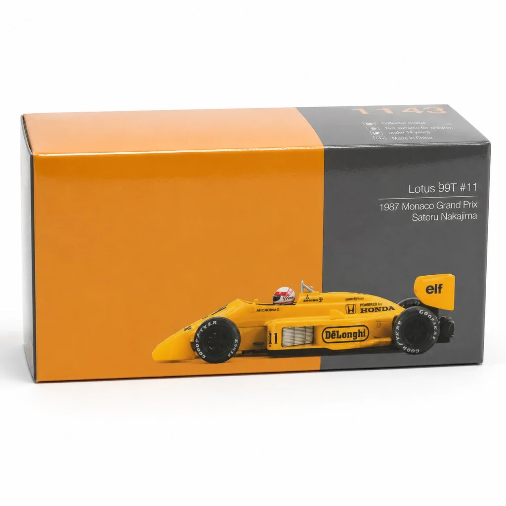 1/64 Model Araç   99T #11 Satoru Nakajima 1987 Monaco Grand Prix Fiyatı, Yorumları ve Özellikleri